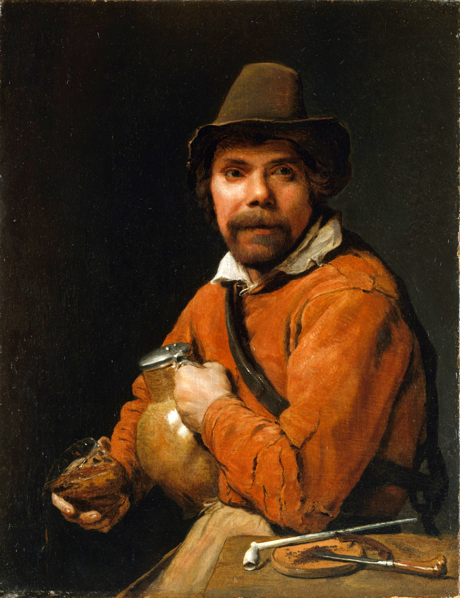 man holding a jug by Michiel Sweerts